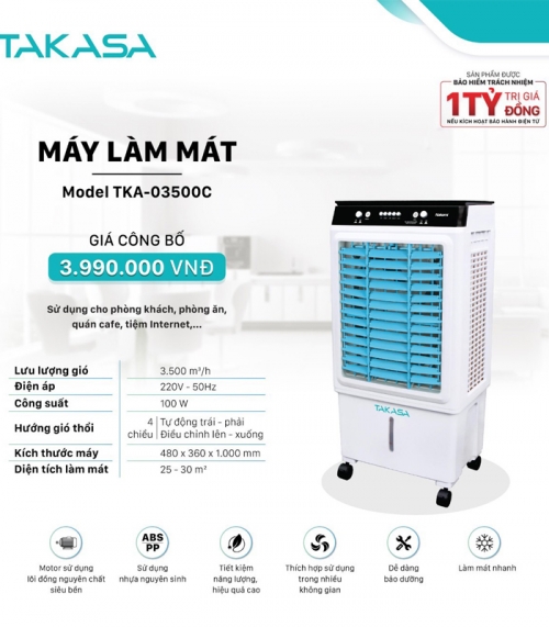 Phân phối máy làm mát TAKASA