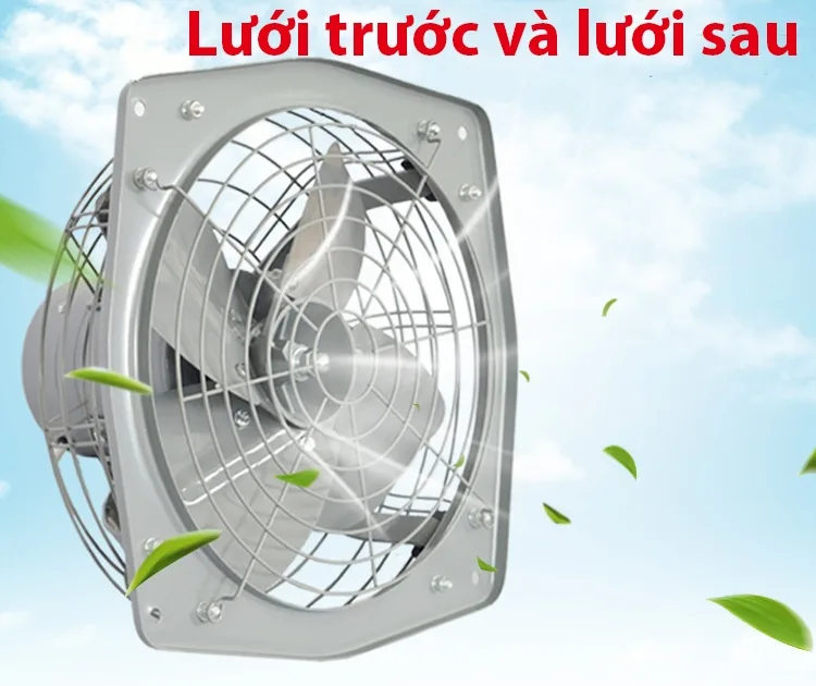 Quạt thông gió vuông Deton FQD50-4
