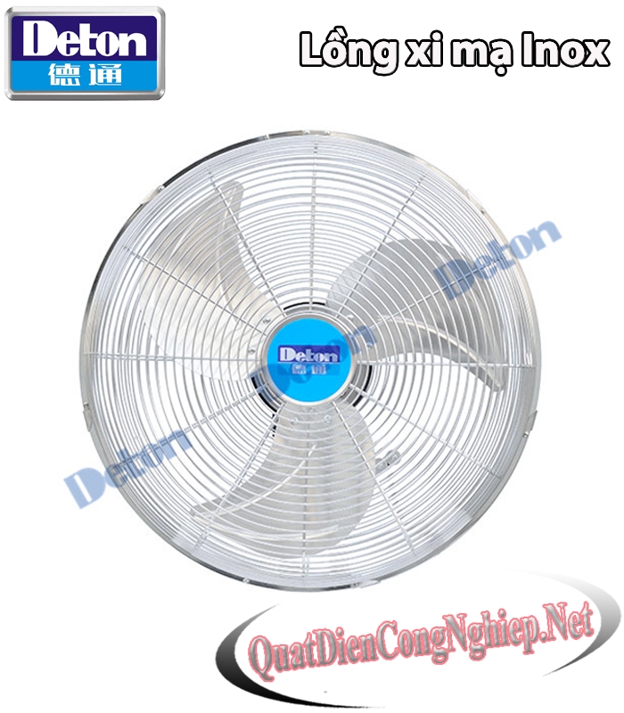 Quạt treo tường Deton CFDV-50W lồng xi mạ inox