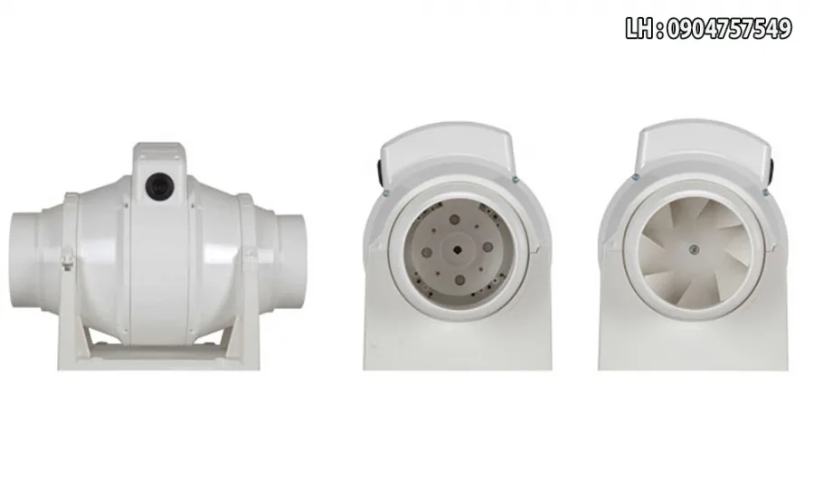 Quạt hút nối ống siêu âm Vortex TF-150