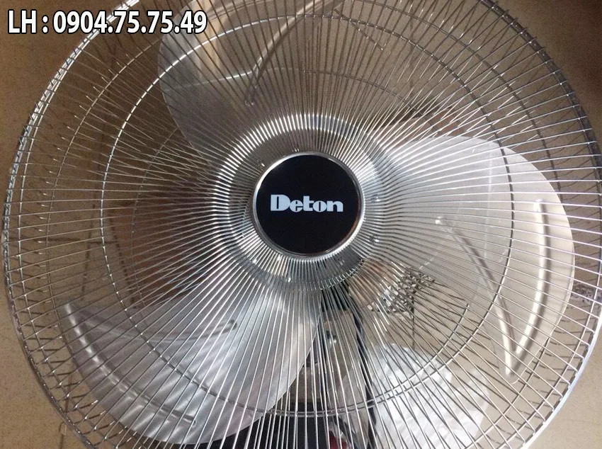 Quạt treo tường Deton CFDV-50W lồng xi mạ inox