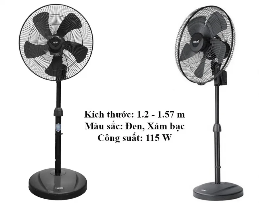 Quạt đứng công nghiệp Hatari IP18M1