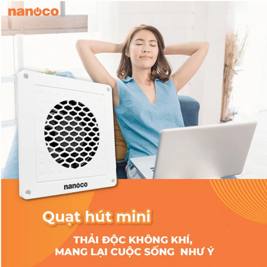 Quạt hút âm trần Nanoco NMV1421
