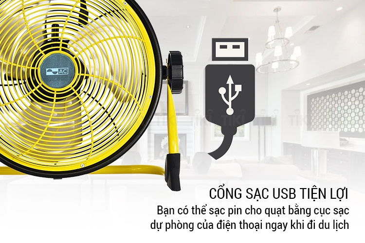 Quạt sạc AC ARF01D113