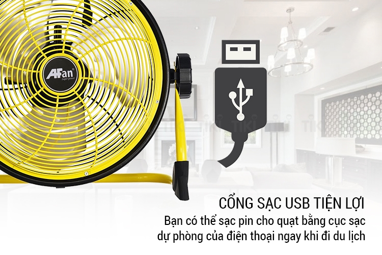 Quạt sạc tích điện AFan AFF 40DC