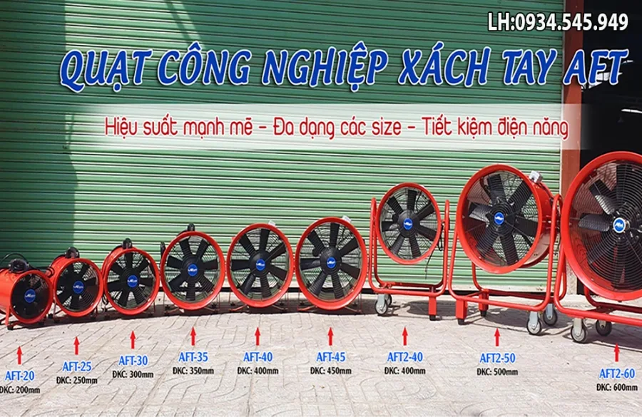 Quạt hút thổi cao áp Afan AFT-30