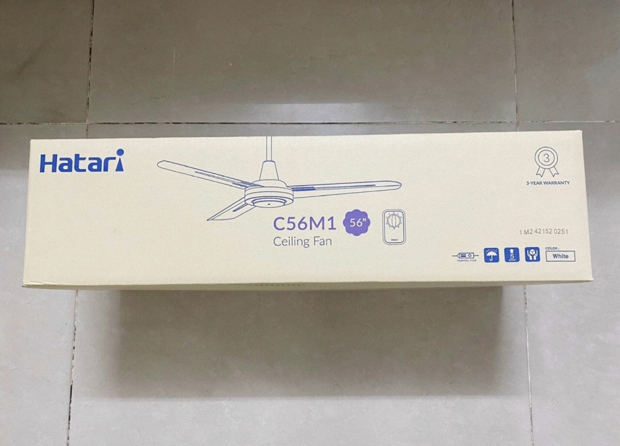 Quạt trần 3 cánh Hatari C56M1