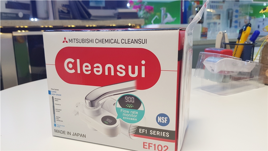 Thiết bị lọc nước lắp tại vòi CleanSui EF102
