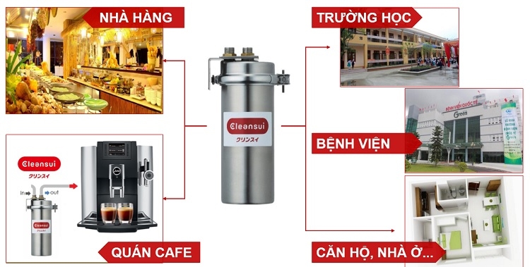 Thiết bị lọc nước CleanSui MP02-4