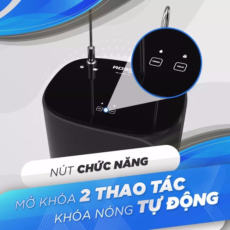 Máy lọc nước RO nóng nguội Neo Ambient hot 8 lõi