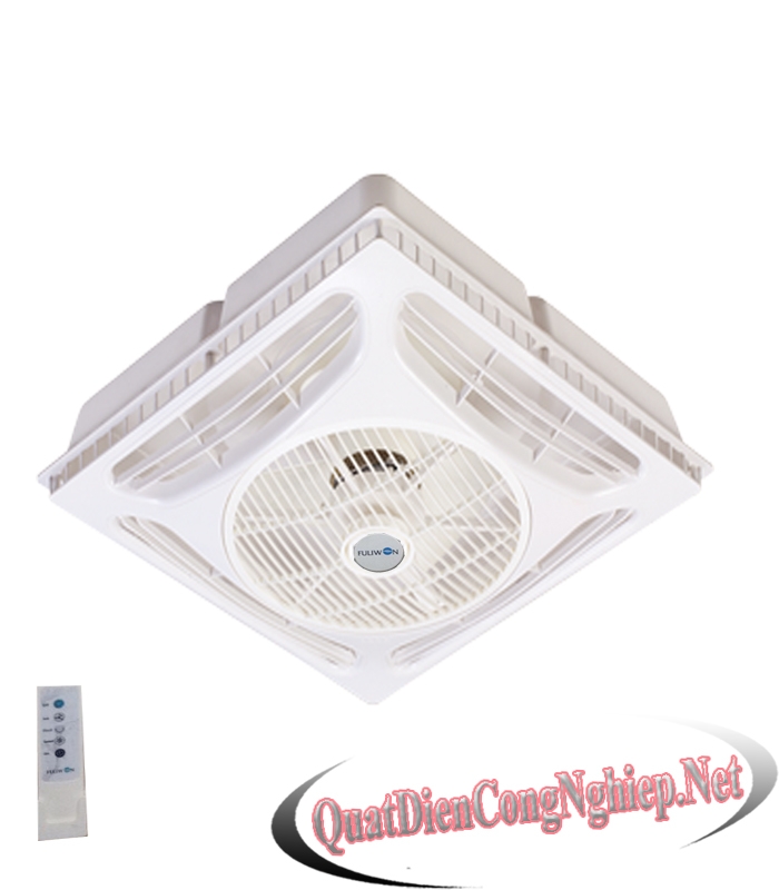 Quạt đảo dạng hộp ốp trần Fuliwon FU001 (có điều khiển)