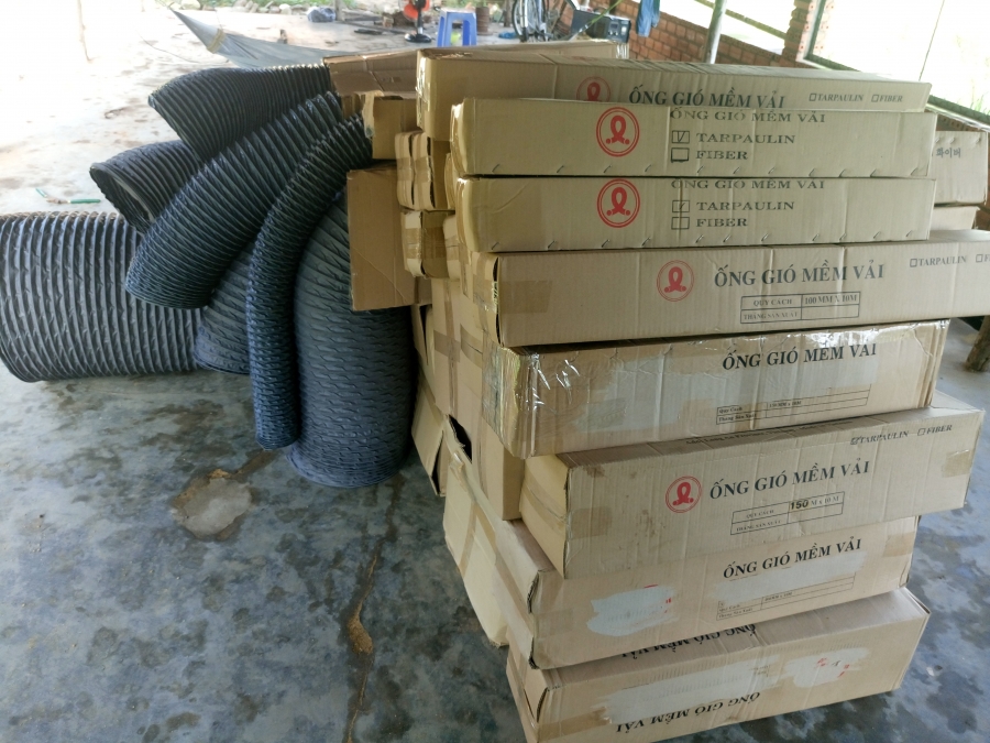 Ống dẫn gió mềm Tarpaulin