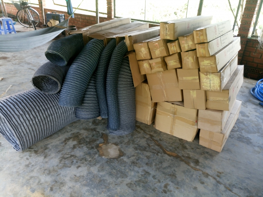 Ống dẫn gió mềm Tarpaulin