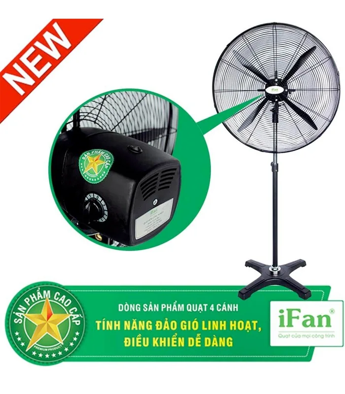 Quạt đứng công nghiệp IFan NS-75 Plus