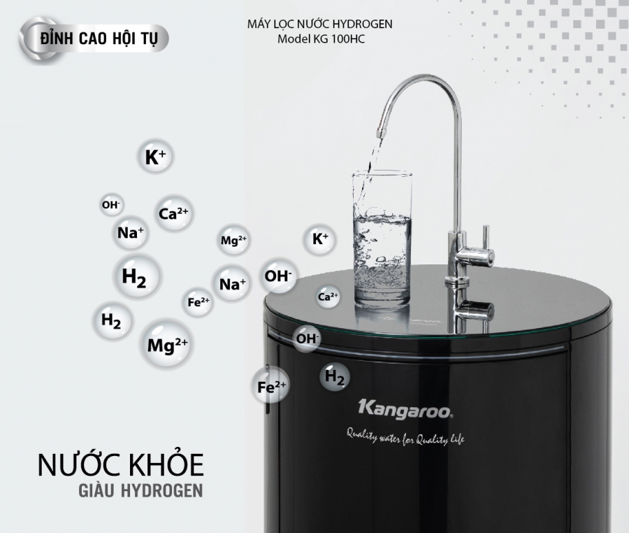 Máy lọc nước Kangaroo Hydrogen KG100HC