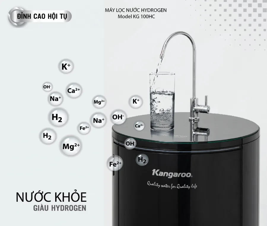 Máy lọc nước Kangaroo Hydrogen KG100HC