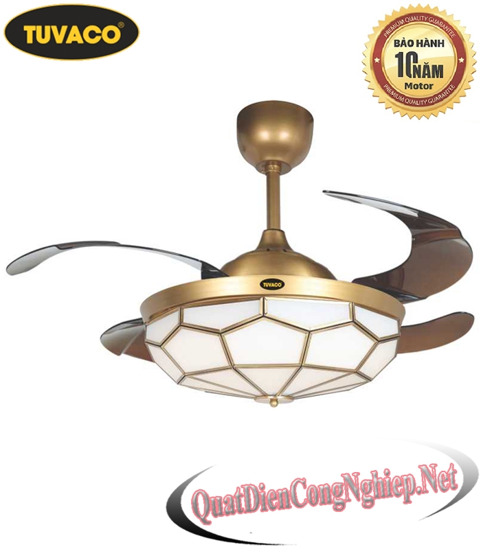 Quạt trần trang trí Tuvaco C600TV-02