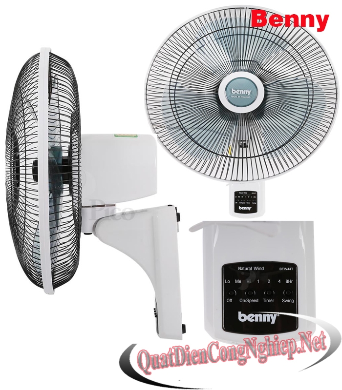 Quạt treo tường Benny BFW48T có điều khiển