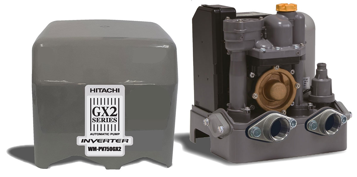 Máy Bơm Tăng Áp Tự Động Inverter Hitachi WM-PV250GX2