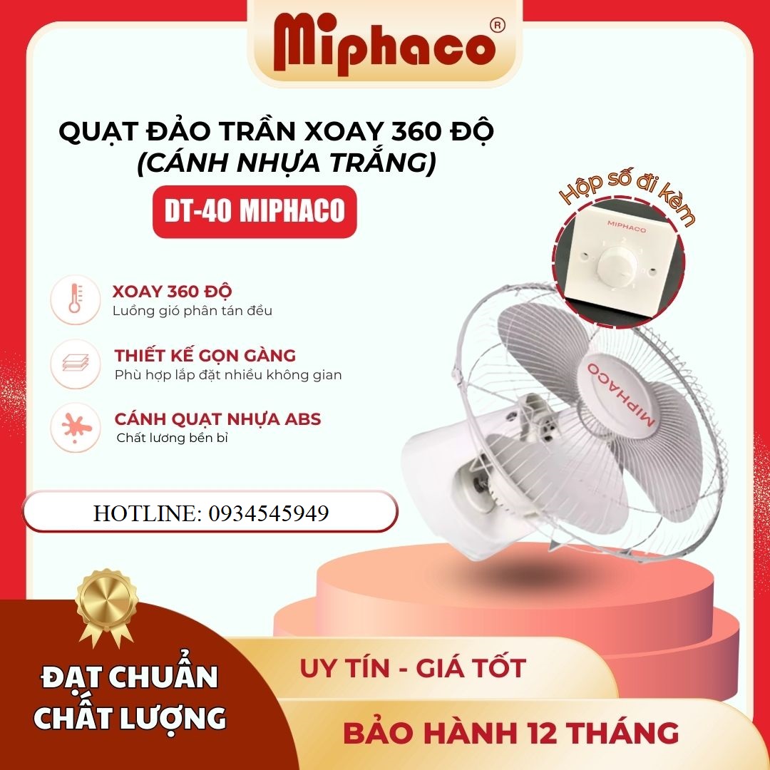 Quạt Đảo Trần Miphaco DT-40
