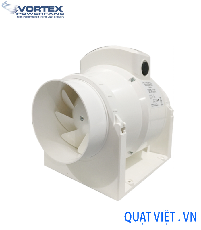 Quạt hút nối ống siêu âm Vortex TF-200