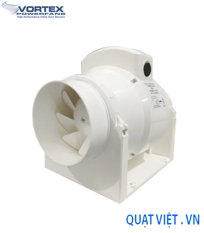 Quạt hút nối ống siêu âm Vortex TF-200
