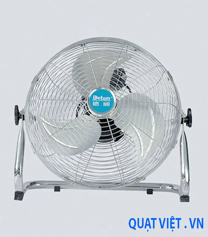 Quạt sàn công nghiệp Deton xi mạ inox FED-45G