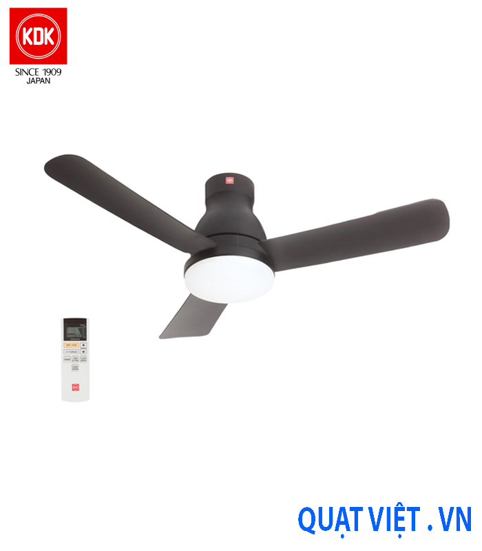 Quạt trần KDK U48FP có đèn Led