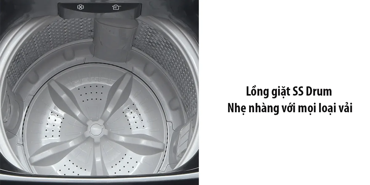 Máy giặt cửa trên Sharp ES-Y100HV-S