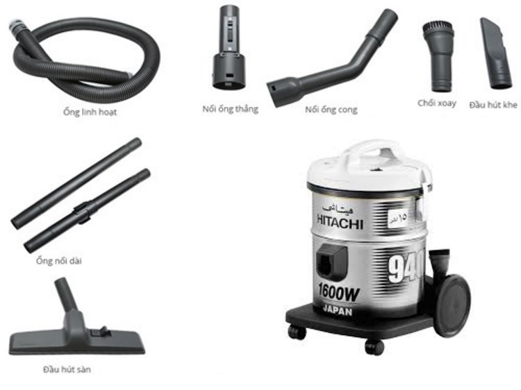 Máy Hút Bụi Công Nghiệp Hitachi CV-940Y