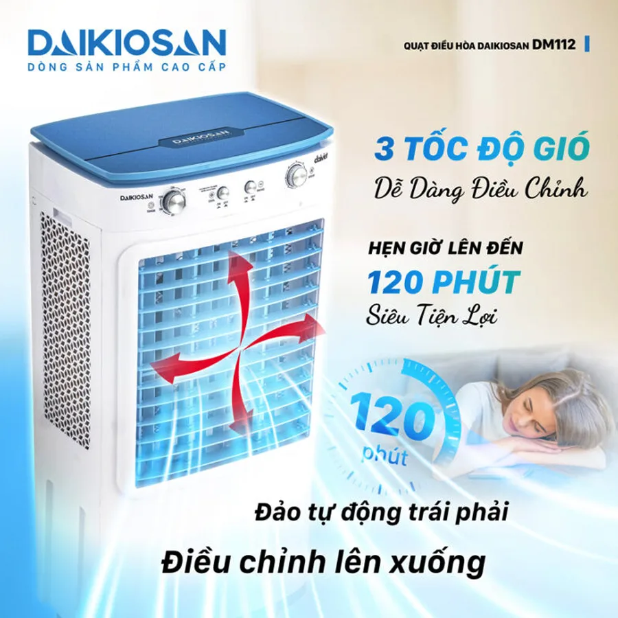 Máy làm mát Daikiosan DM112
