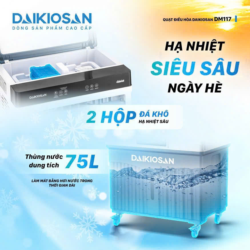 Máy làm mát Daikiosan DM117