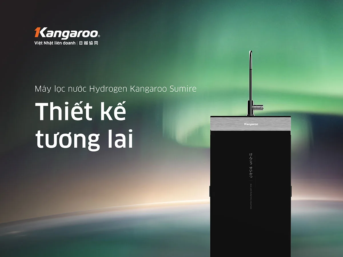 Máy lọc nước Kangaroo Sumire Hydrogen KG100H