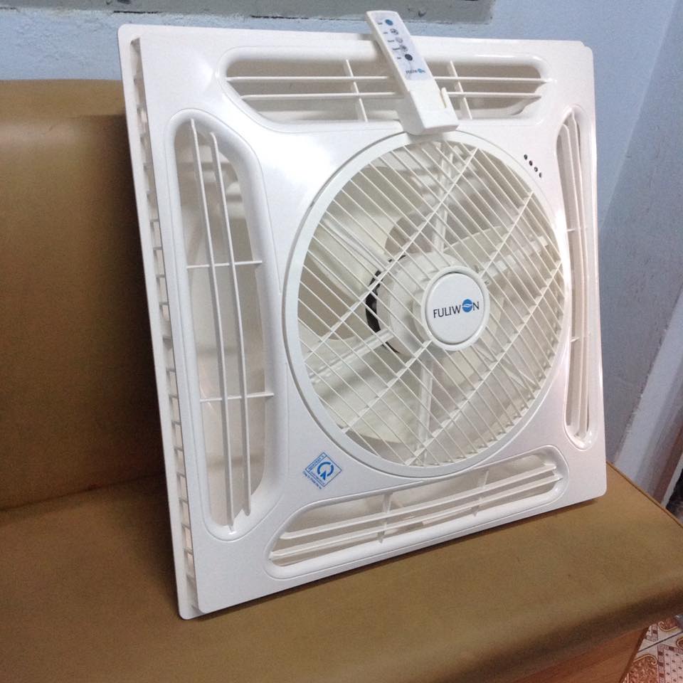 Quạt đảo dạng hộp ốp trần Fuliwon FU001 (có điều khiển)