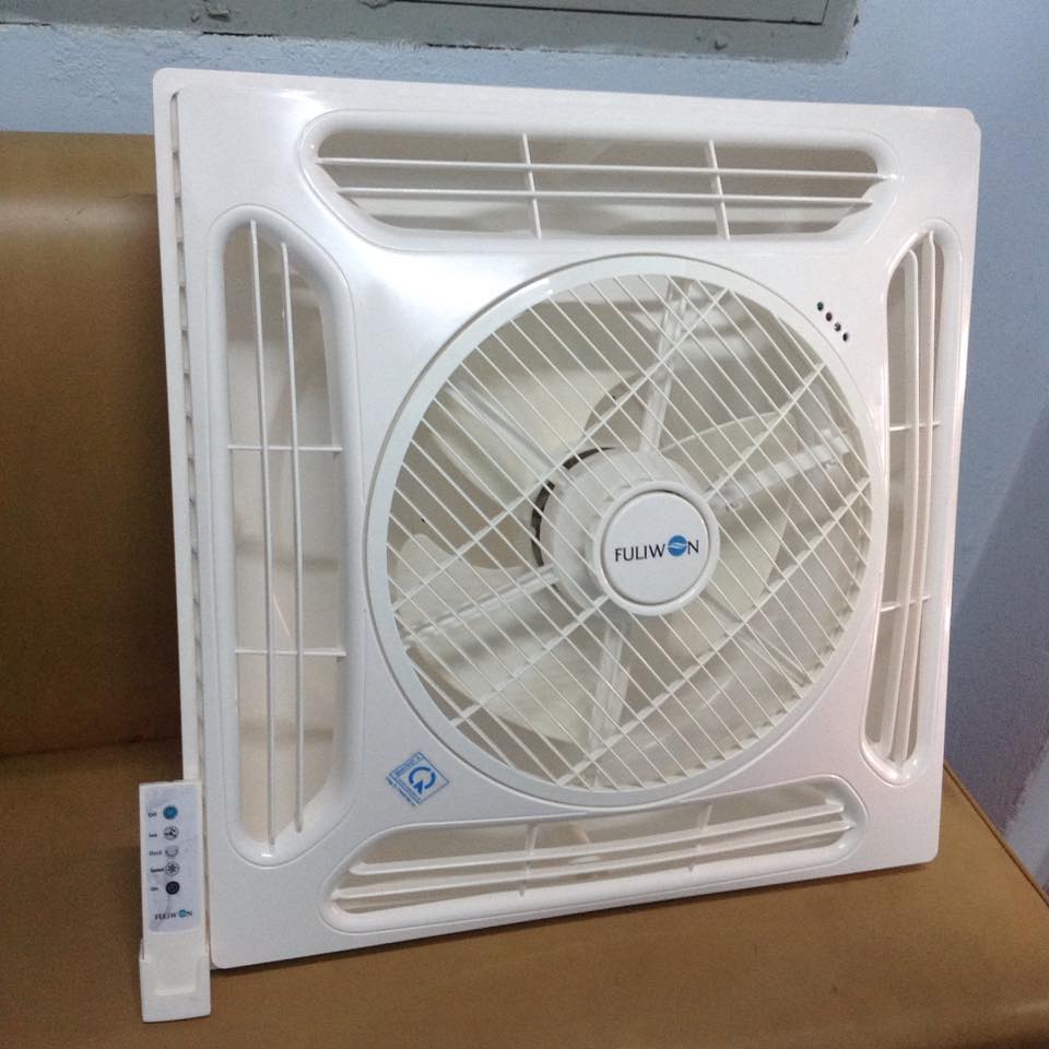 Quạt đảo dạng hộp ốp trần Fuliwon FU001 (có điều khiển)