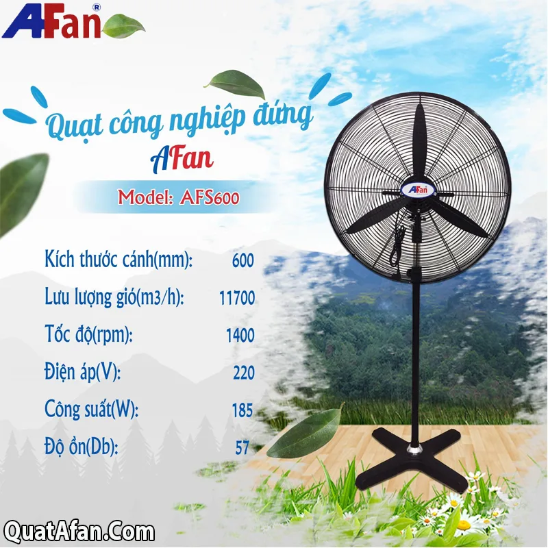 Quạt đứng công nghiệp AFan AFS-600