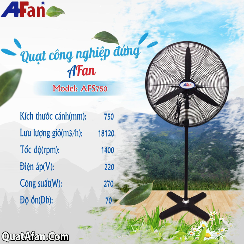Quạt đứng công nghiệp AFan AFS-750