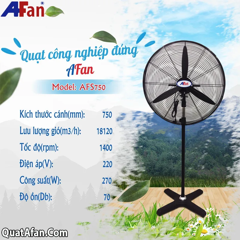 Quạt đứng công nghiệp AFan AFS-750
