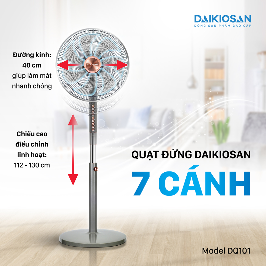 Quạt đứng Daikiosan DQ101