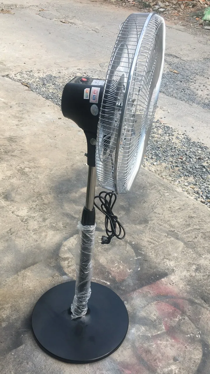 Quạt đứng Deton CFDV-50S lồng xi mạ inox