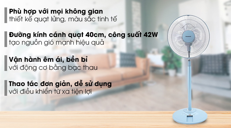 Quạt đứng Panasonic F308NHB