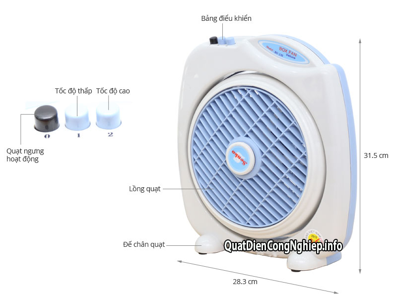 Quạt hộp Senko BD230