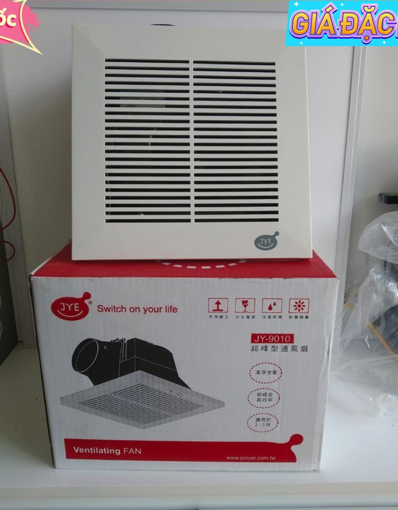 Quạt hút âm trần JY-9010P