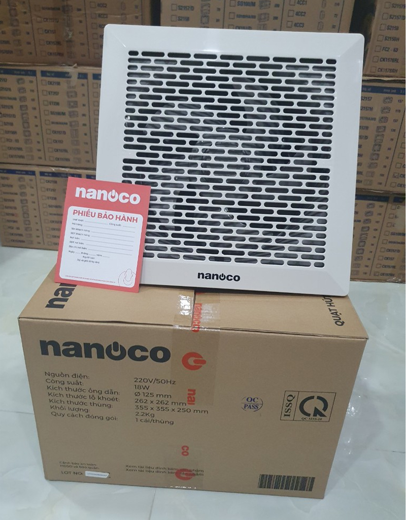 Quạt hút âm trần Nanoco NCV2020