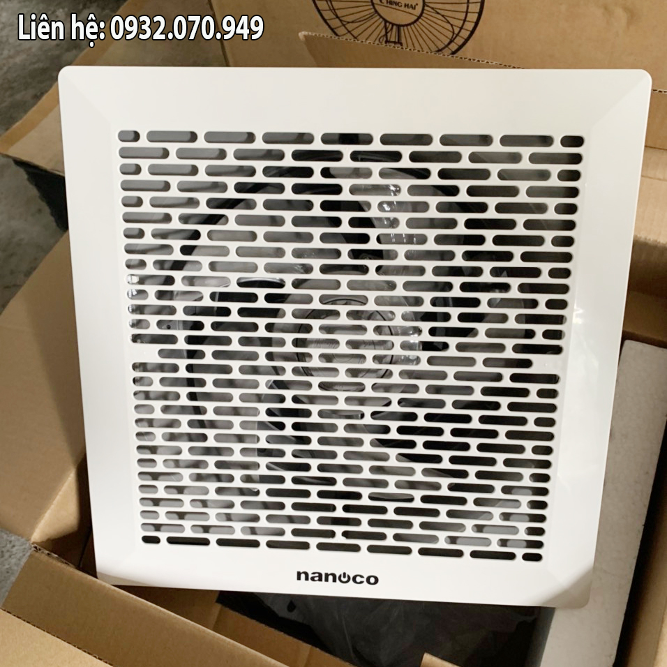 Quạt hút âm trần nối ống Nanoco NCV1520-C