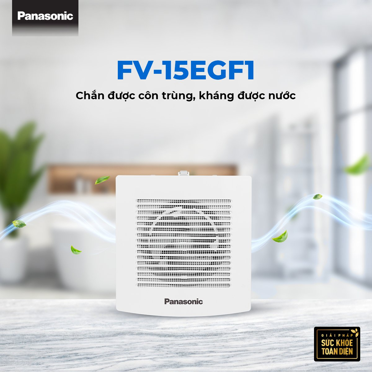 Quạt hút gắn tường Panasonic FV-15EGF1