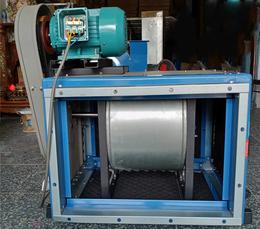 Quạt hút ly tâm có hộp tiêu âm DT 12-12 3KW