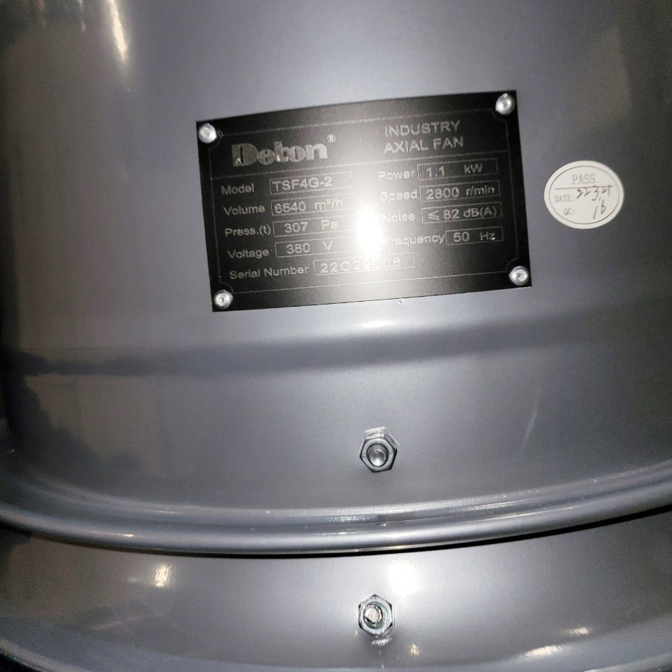 Quạt hút thông gió cao áp Deton SF4GC-2