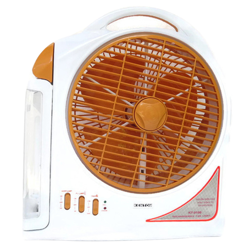 Quạt sạc Kentom KT9100 (1 bình)