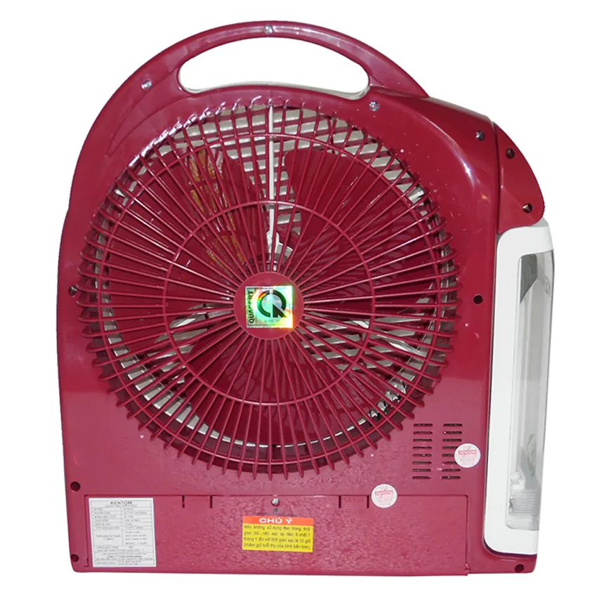 Quạt sạc Kentom KT9100 (2 bình)